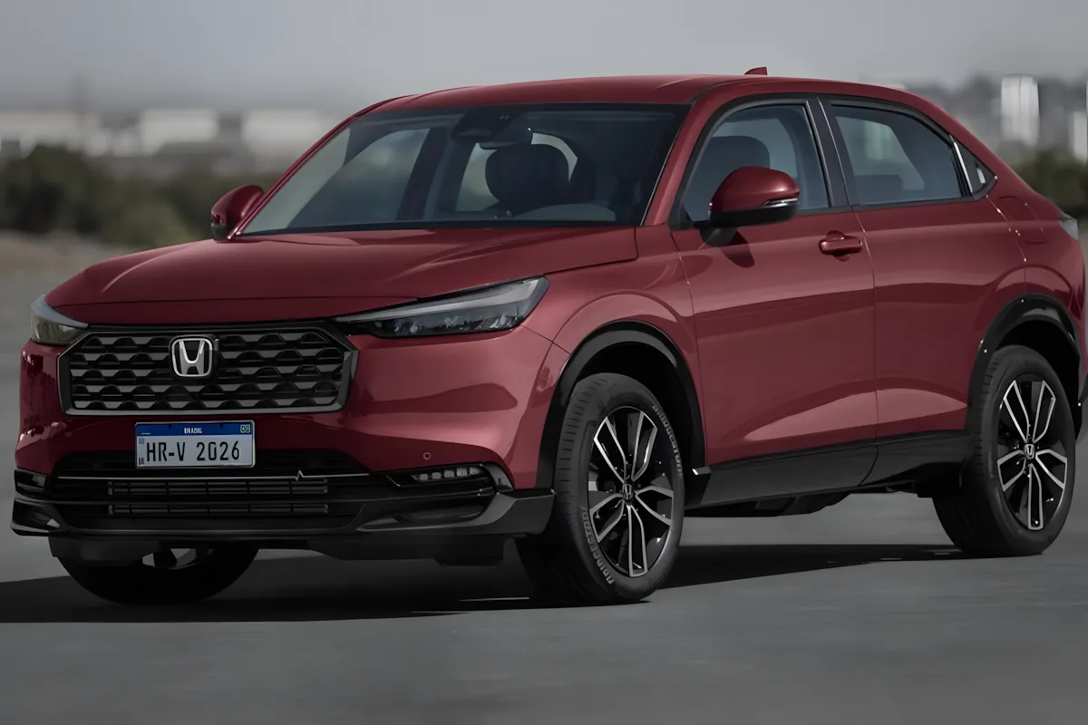Honda HR-V 2026 chega ao Brasil com reestilização inédita e nova central multimídia