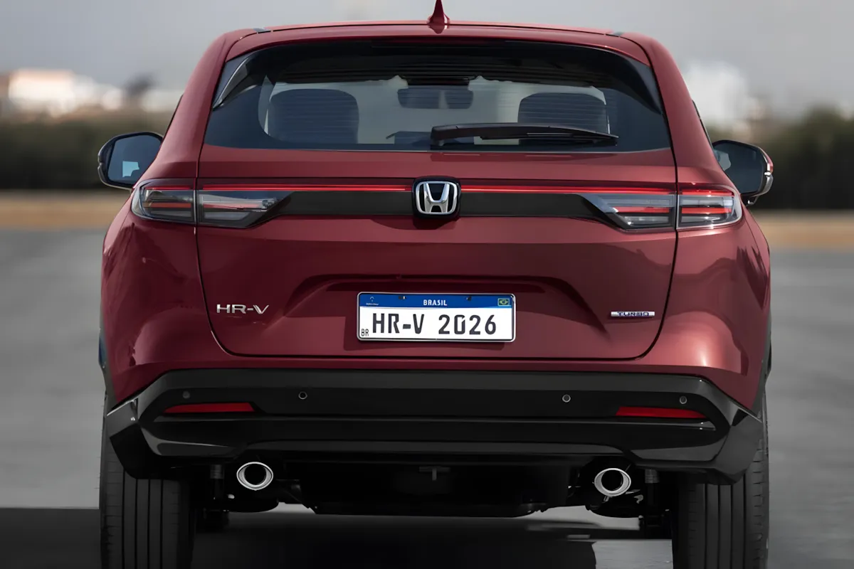 Honda HR-V 2026 chega ao Brasil com reestilização inédita e nova central multimídia