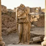 Estatua Marmore Deusa Atena Laodiceia Turquia