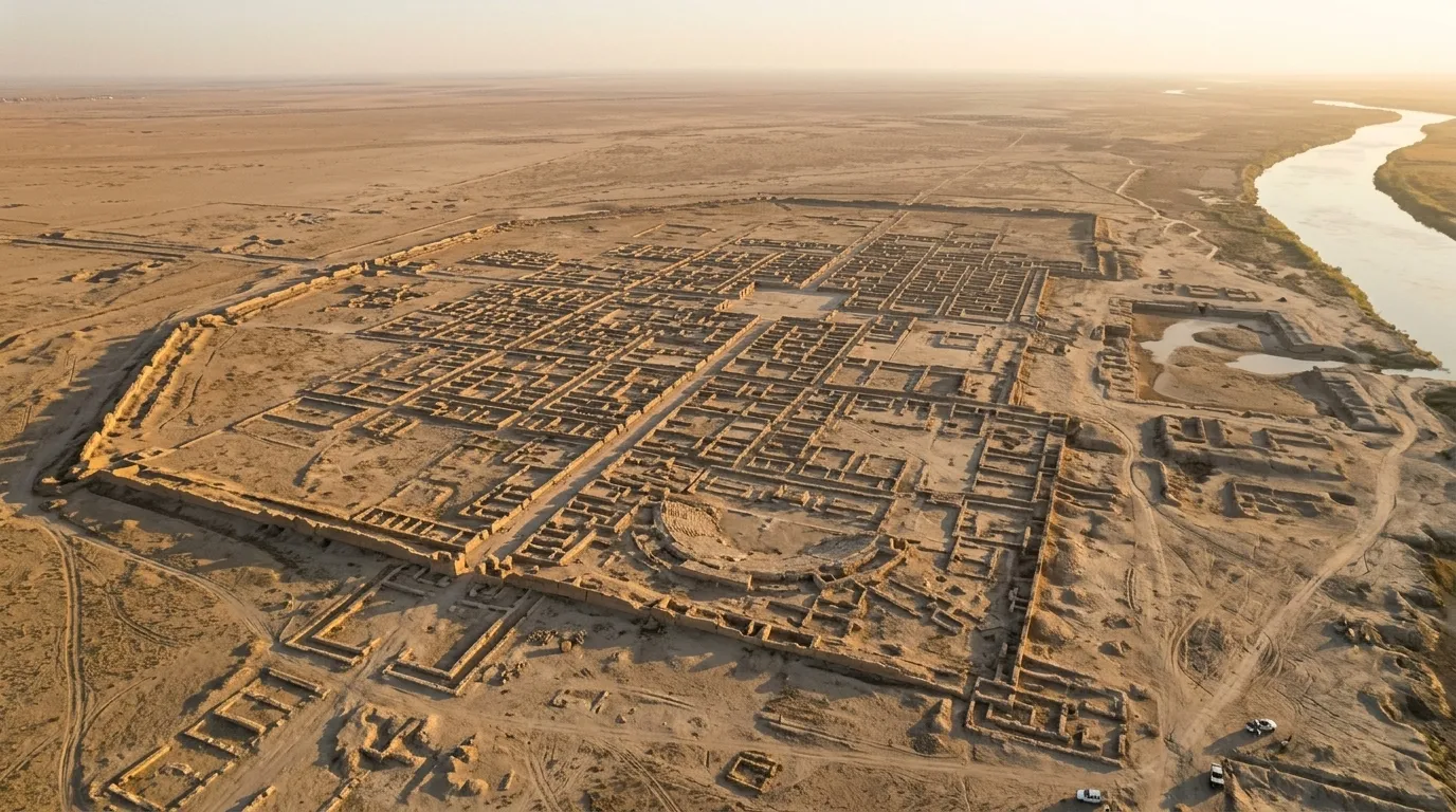 Ruinas Alexandria Tigre Iraque Alexandre